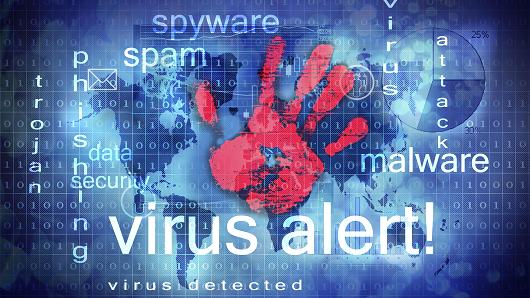 Malware, spam, virus, cybersecurity